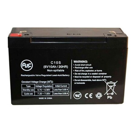 Battery Clerk AJC Kendall-Mcgaw Battery 6V 10Ah Medical Battery KENDALL-MCGAW-